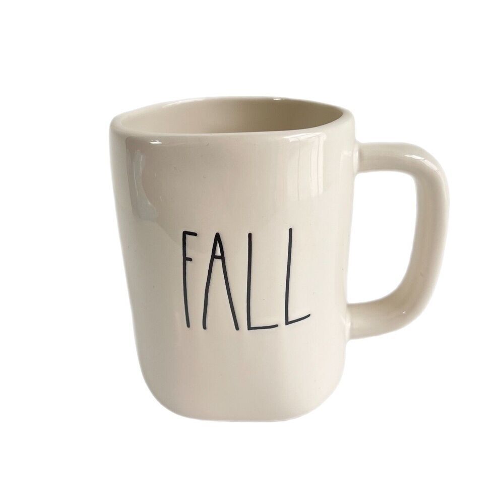 New Rae Dunn Artisan Magenta Collection “FALL” Mug Cup Tea Coffee